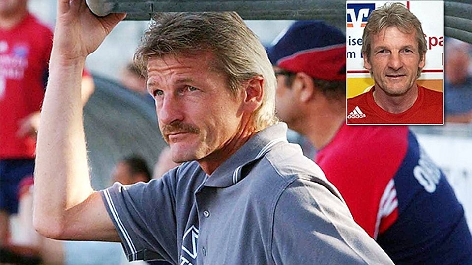 Ex-Club-Profi Kurt Kowarz war lange Co-Trainer beim FC Augsburg (li.) - bis zum Sommer coacht er den TSV Rain. Archivbild: Meier
