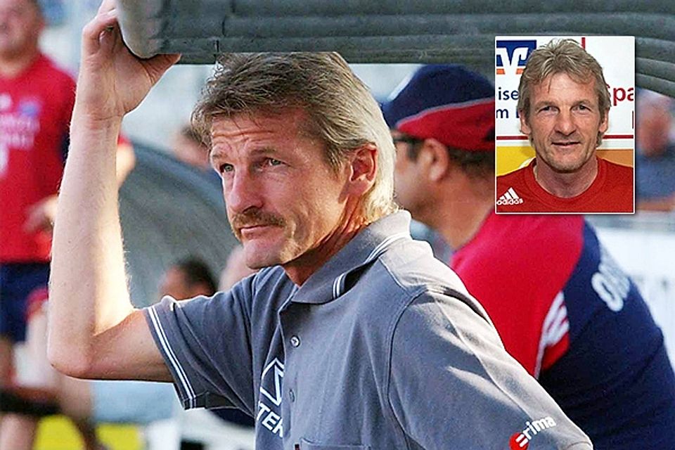 Ex-Club-Profi Kurt Kowarz war lange Co-Trainer beim FC Augsburg (li.) - bis zum Sommer coacht er den TSV Rain. Archivbild: Meier