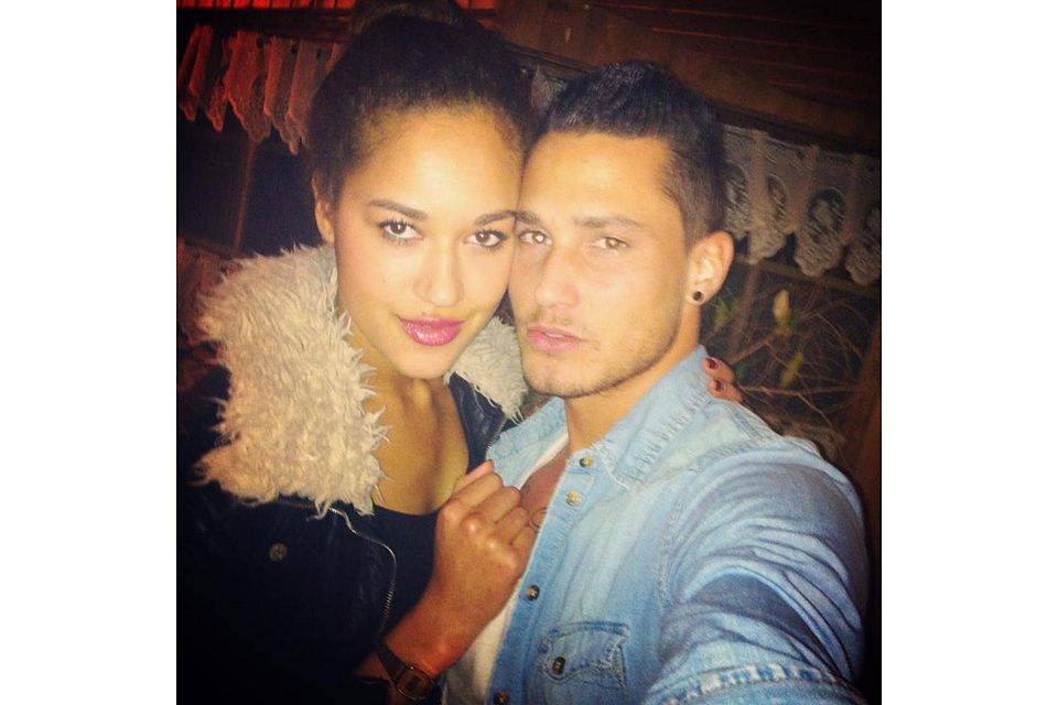 Mit diesem Bild präsentierte Daniel Franziskus sich und seine neue Freundin Lovelyn Enebechi auf seiner Facebook-Seite. Foto: Franziskus