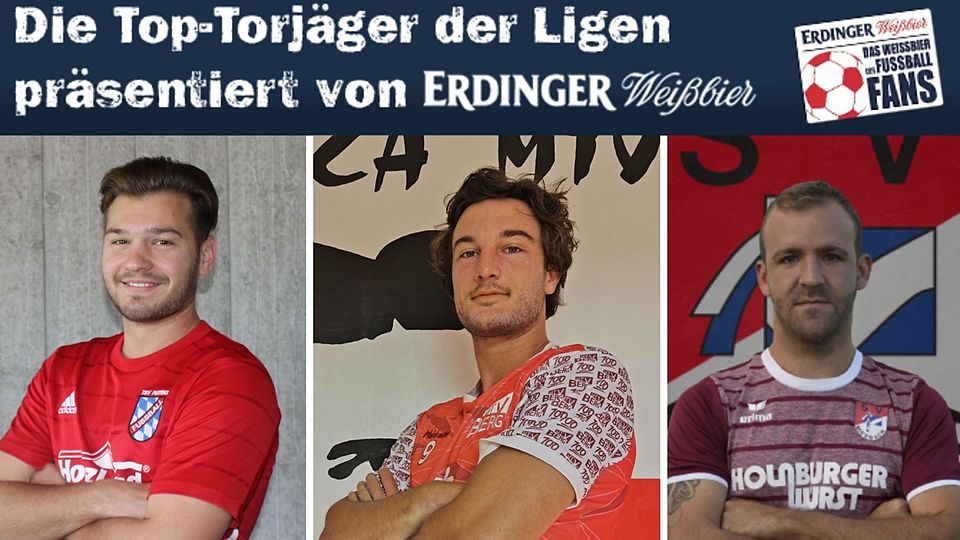 Marcel Höhne (m.) steht nach seinem Dreierpack am Wochenende nun auf dem geteilten ersten Platz der Torschützenliste der Zugspitz-Kreisligen.