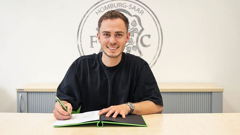 Justin Petermann kommt zum FC Homburg