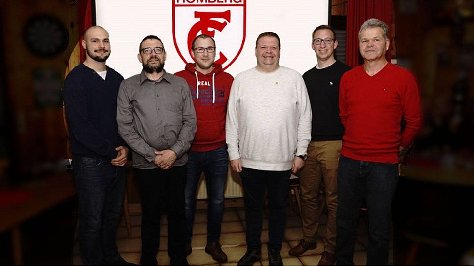 Neuer Vorstand: v.l. David Vonholdt, Frank Wiederhold, Benny Neidert, Oliver Gerlach, Christian Marx, Stefan Gerlach