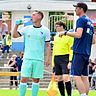 Tobias Eckermann (rechts) wird auch in der Saison 2026/2027 die Geschicke des FC Erfurt Nord leiten.