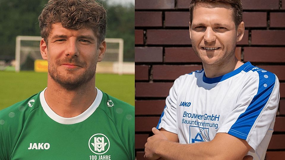 Tom Wirtz (li.) traf zum 30. Mal, Marco Buscher dreimal.