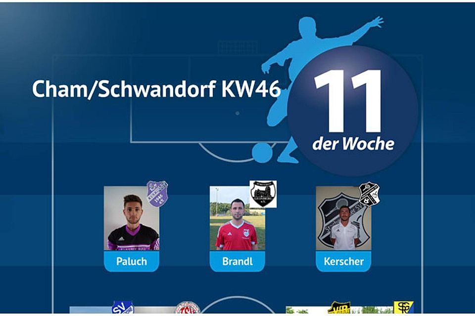Die Elf der Woche aus Cham/Schwandorf KW46