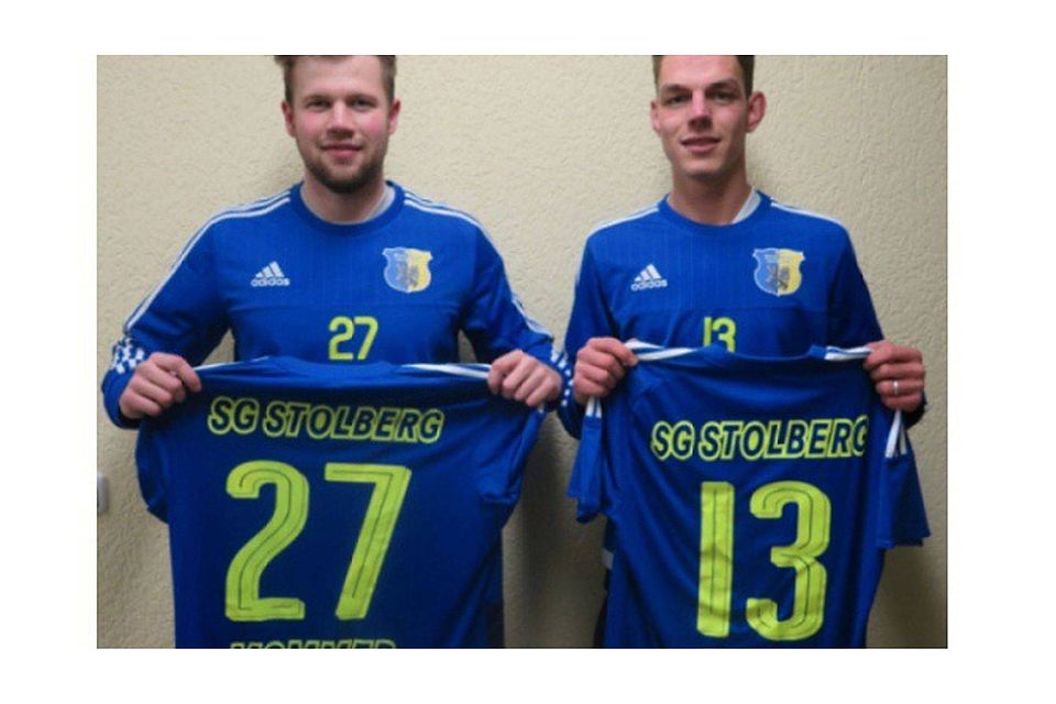 Marc Mommer (TuS Langerwehe) und Justin "Kayan" Schlepütz (Falke Bergrath) verstärken die Reihen der SG Stolberg