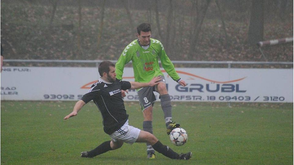 Mintraching (re.) feiert einen 7:0-Kantersieg in Moosham. F: Brandt