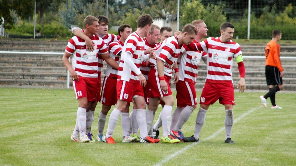 Der Schönebecker SV und der SC könnten zukünftig gemeinsam feiern. F: Sven  Brückner