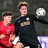 Korbinian Stütz (re.) war in den vergangenen Saison für die SpVgg Hankofen-Hailing am Ball.