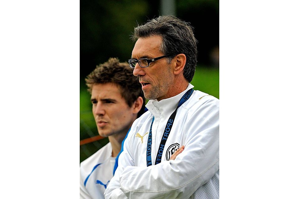 Rudi Litz, hier noch als Coach des FC Herzogenaurach. F.: Linke