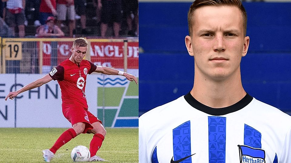 Julian Albrecht (li.) und Luca Wollschläger (r.) verstärken die U23 des F.C. Hansa Rostock.
