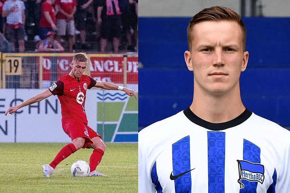 Julian Albrecht (li.) und Luca Wollschläger (r.) verstärken die U23 des F.C. Hansa Rostock.