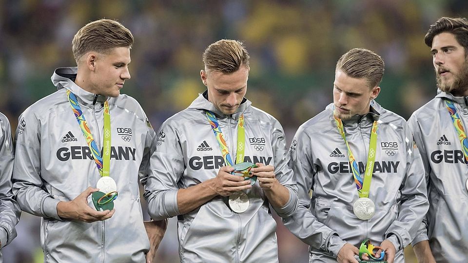 Moment für die Ewigkeit: Max Christiansen gewann 2016 mit Deutschland Olympia-Silber.