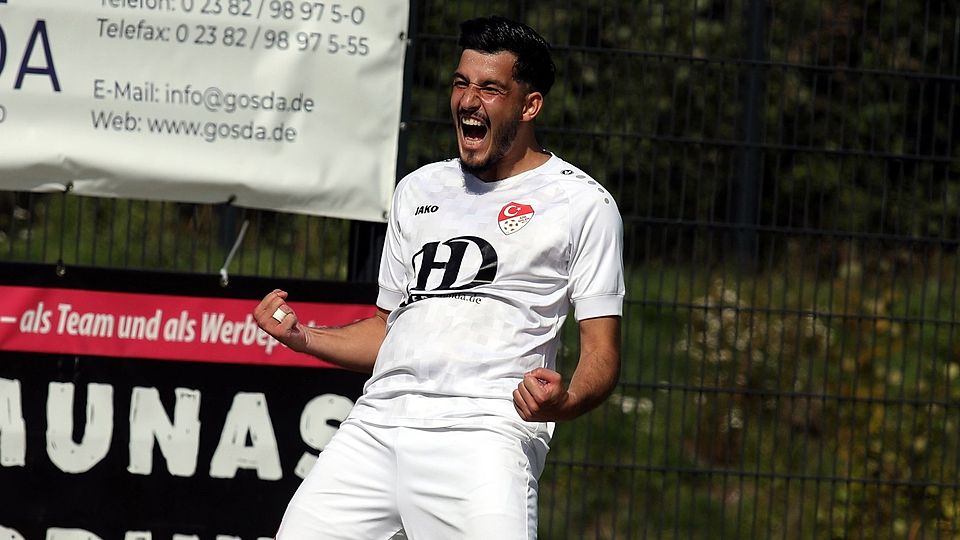 Der letztjährige 25-fache Bezirksliga-Torschütze Yasin Acar traf für ASK Ahlen am 1. Landesliga-Spieltag dreifach.