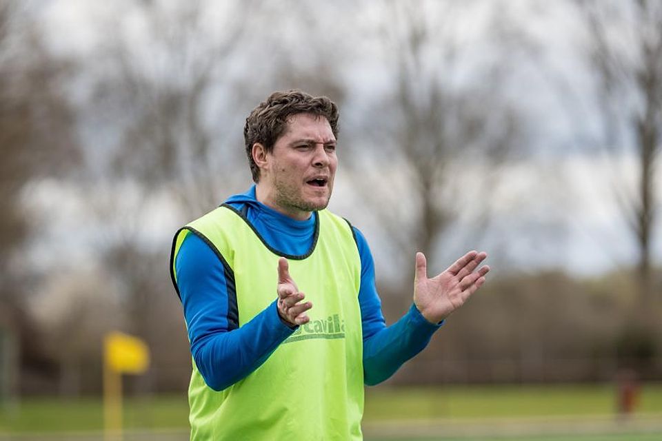 Nicht mehr Spieler, nur noch Trainer bei der SG Reichenbach: Christian Bauer.	