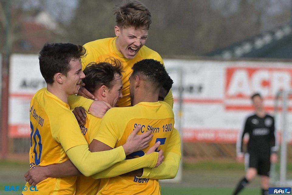 Die Herren des SFC Stern 1900 spielen in der kommenden Saison in der Oberliga.