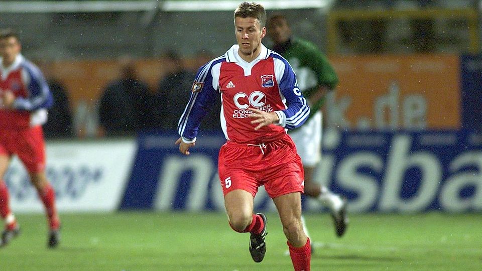 Matthias Zimmermann während seiner aktiven Zeit bei der SpVgg Unterhaching.