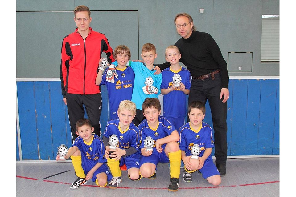 Trotz verpasstem Finale freuten sich die jungen Kicker über einen sehr guten vierten Platz. Foto: FC Leutkirch