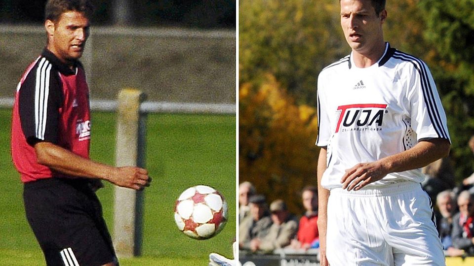 Gemeinsam standen Christian (links) und Michael Weinberger schon beim VfB Oberndorf auf dem Platz, nun sind sie für den SV Mauren am Ball.    F.: Archiv