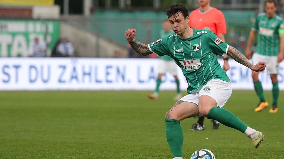 Aaron Herzog war in der vergangen Spielzeit noch für den VfB Lübeck in der 3. Liga aktiv.