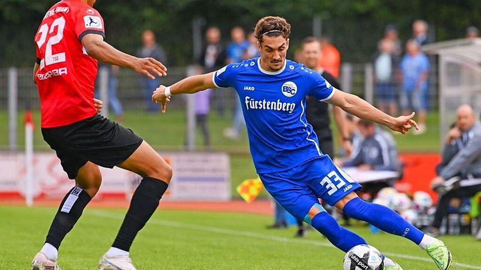 An das Tempo und die Intensität in der Regionalliga hat sich Noah Lovisa beim Bahlinger SC mittlerweile gewöhnt.