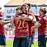 Ein souveräner Auftritt beschert der SpVgg Unterhaching das Ticket für die zweite Pokalrunde.