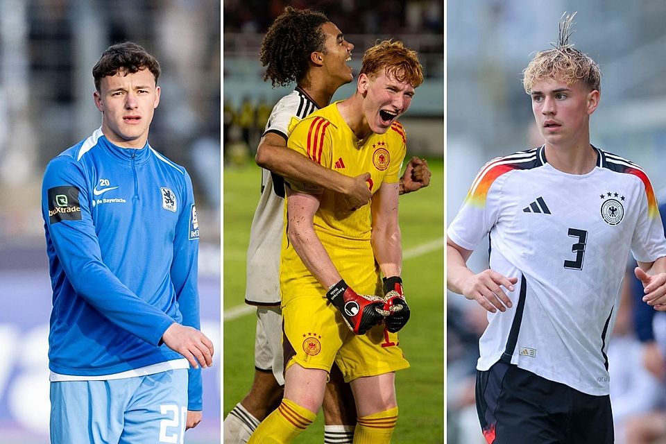 Konstantin Heide (M.) und Maximilian Hennig (r.) krönten sich zu U17-Welt- und Europameistern. Für Lukas Reich wird es das erste Turnier.