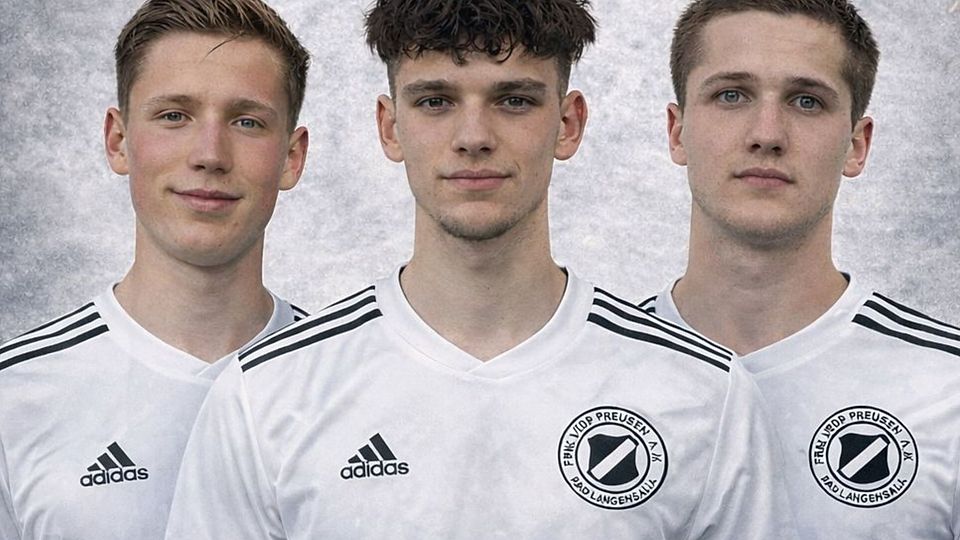 Drei Neue für die Preußen (v.l.n.r.): Max Dietrich, Paul Jordan und Filip Kvietok.