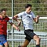 Machen Filip Vlahov (rechts) und die TSG Steinbach den nächsten Schritt in Richtung Gruppenliga-Aufstieg? (Archiv) © Herbert Krämer