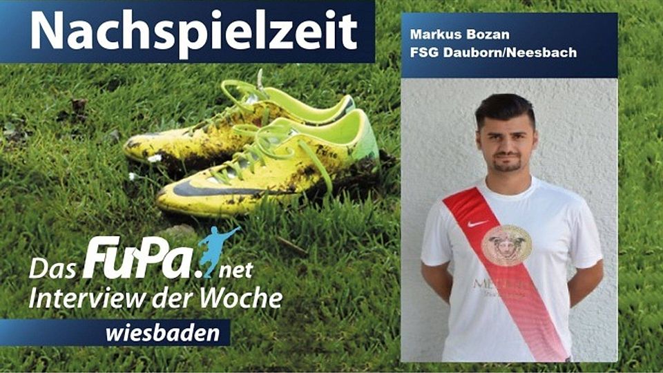 In dieser Woche bei "Nachspielzeit": Markus Bozan von der FSG Dauborn/Neesbach. F: FuPa/Romanus