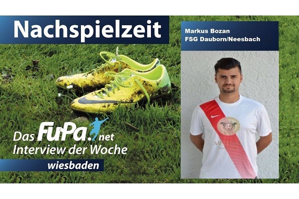 In dieser Woche bei "Nachspielzeit": Markus Bozan von der FSG Dauborn/Neesbach. F: FuPa/Romanus