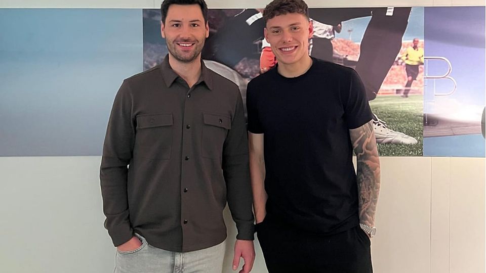 Daniel Wellmann (links im Bild) mit Nicolai Remberg