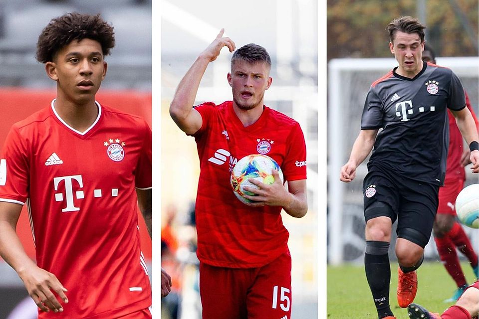 Chris Richards, Lars Lukas Mai und Adrian Fein sind derzeit vom FC Bayern ausgeliehen.