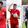 Chris Richards, Lars Lukas Mai und Adrian Fein sind derzeit vom FC Bayern ausgeliehen.