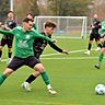 Der FC Wolfenweiler-Schallstadt (dunkle Trikots) ist unangefochtener Tabellenführer der Landesliga. Gerade in den Spitzenspielen wie hier beim 6:1 gegen den SV Mundingen ließen die Markgräfler nichts anbrennen.