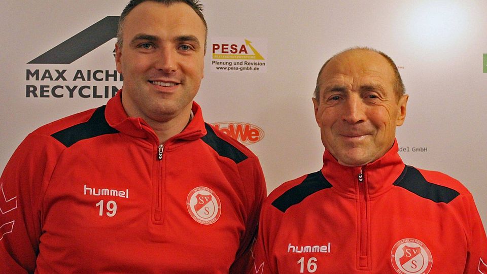 Neues Trainerduo der U23 des SV Seligenporten: Ioan Pal (re.) und Mirsad Biber. (F: SVS)