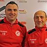 Neues Trainerduo der U23 des SV Seligenporten: Ioan Pal (re.) und Mirsad Biber. (F: SVS)