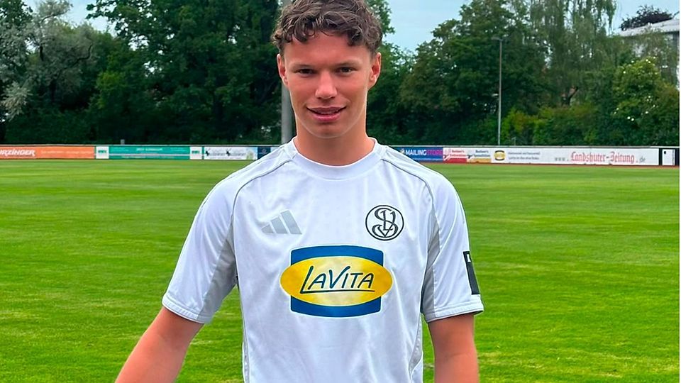 Tim Hoffmann ist ein großes Talent, das künftig wieder für die SpVgg Landshut aufläuft 