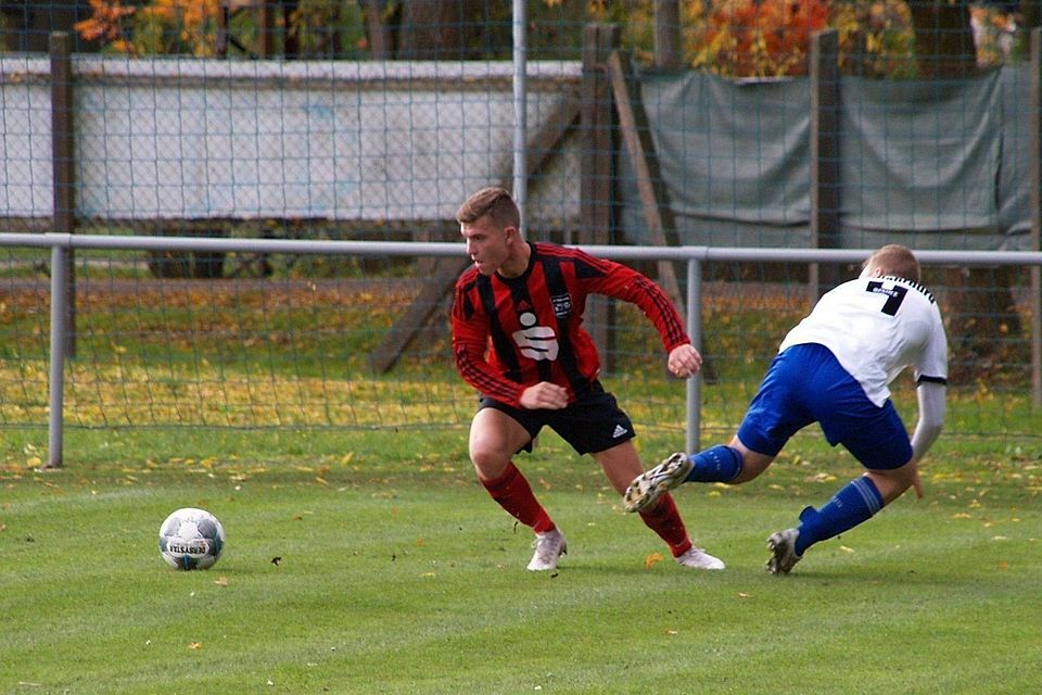 Tyres Monkowski traf in der laufenden Spielzeit für Eintracht Lüderitz bereits 13-mal.