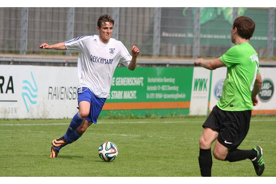 Zwei Tore für den FV Ravensburg: Jona Boneberger war gegen Villingen in Torlaune. Tutschner