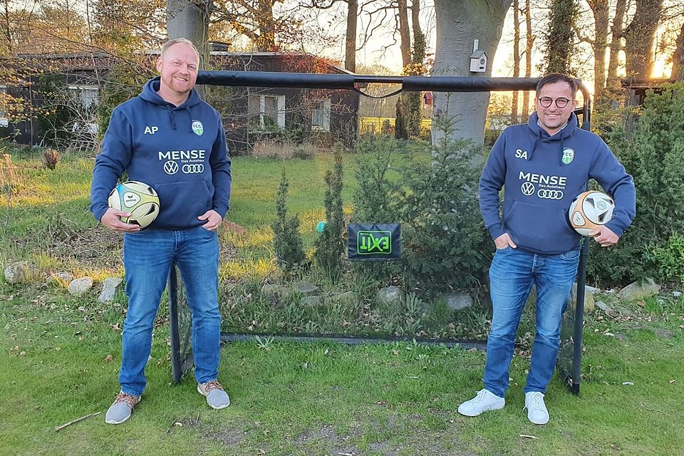 Andre Pählig und Salih Ayhan übernehmen künftig Aufgaben in der Jugendabteilung FCG.