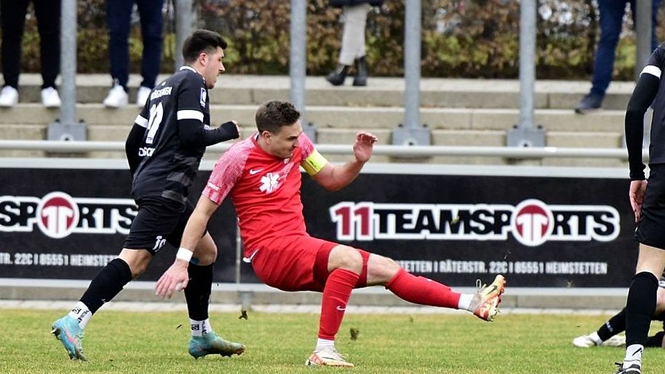 SVH-Kapitän Lukas Riglewski traf vor der Pause dreimal gegen Nördlingen.