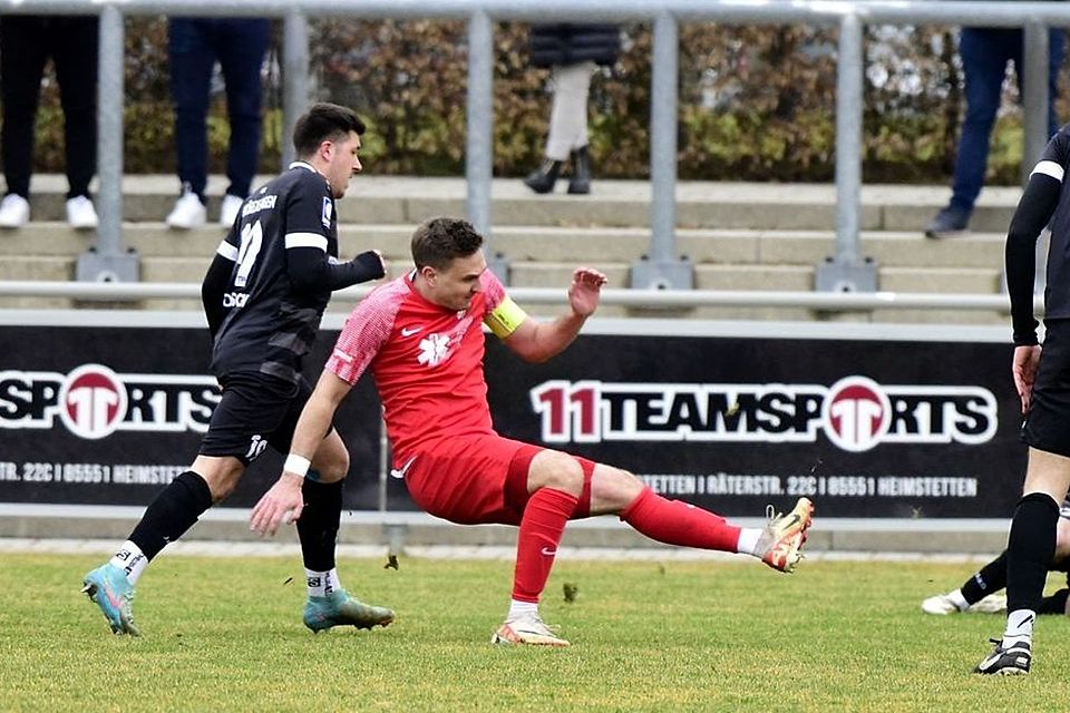 SVH-Kapitän Lukas Riglewski traf vor der Pause dreimal gegen Nördlingen.