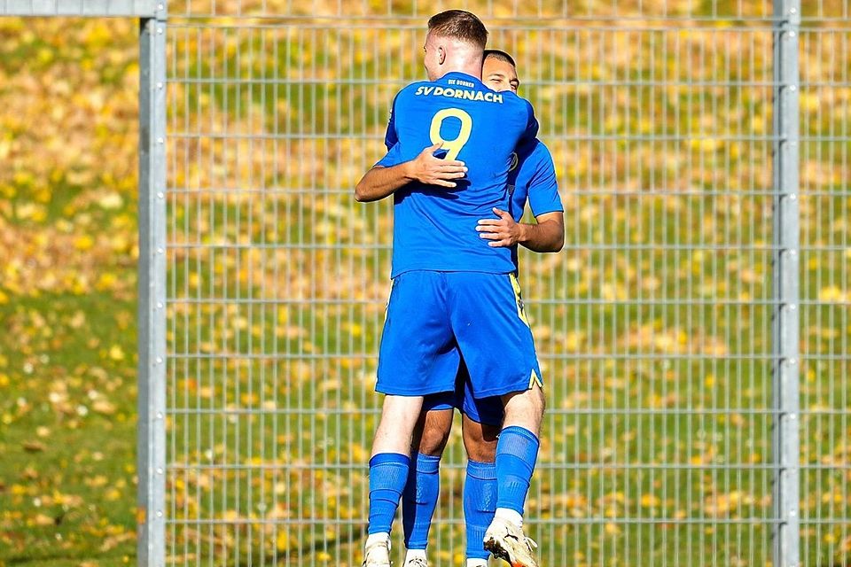 Der SV Dornach gewann mit 4:0 in Neuperlach.