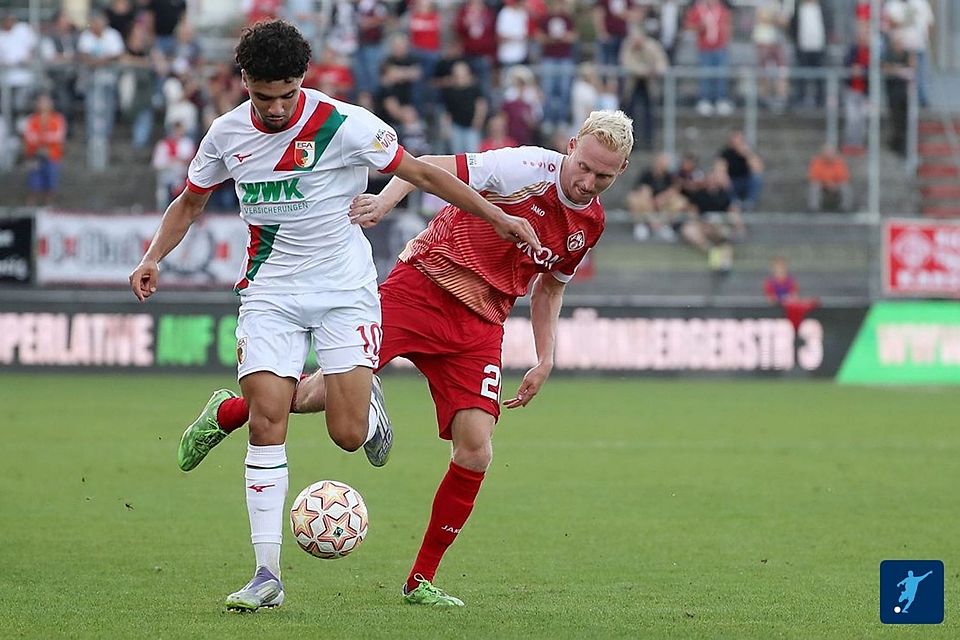 Aiman Dardari (li., hier am Ball gegen die Würzburger Kickers in der Regionalliga Bayern) läuft im Frühjahr für die SpVgg Greuther Fürth auf. Aiman Dardari (li., hier am Ball gegen die Würzburger Kickers in der Regionalliga Bayern) läuft im Frühjahr für die SpVgg Greuther Fürth auf.
