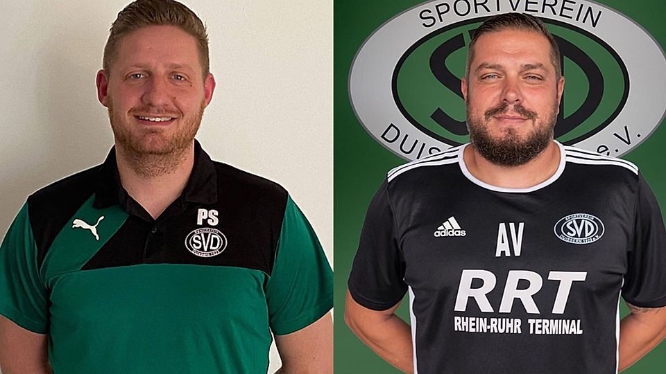 Philipp Seefeldt (l.) und Alessandro Vergaro verlassen den SV Duissern. 