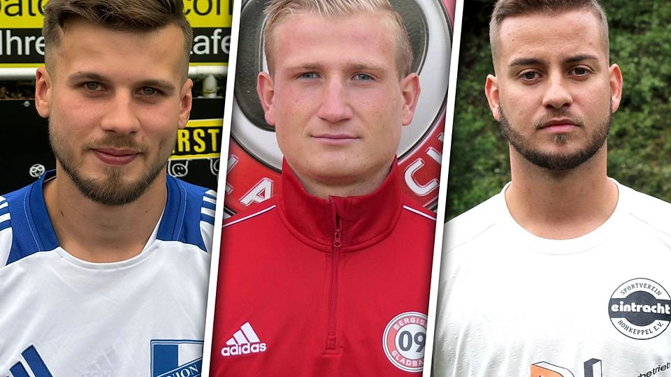 Drei neue, die für Hoffnung sorgen: (v.l.) Marco Antonio von Puttkamer, Felix Eiting und Lukas Dappen