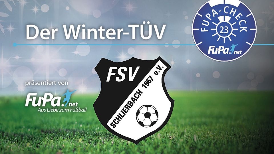 Der FSV Schlierbach im Winter-TÜV. 