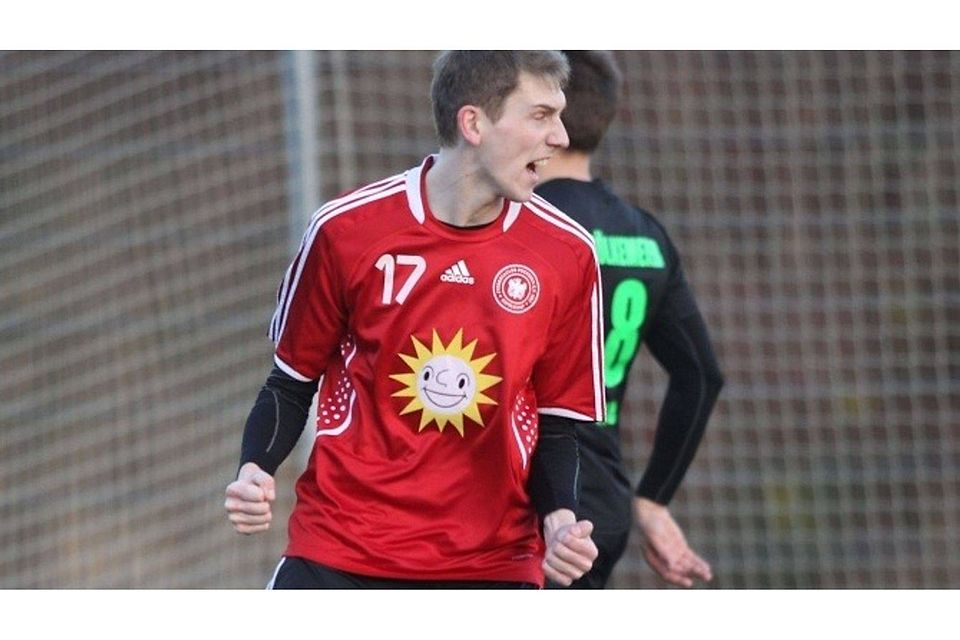 Oft unterschätzt, aber in jeder Saison trifft er zweistellig: Sascha Manske, Stoßstürmer des FC Preußen Espelkamp, war mit 18 Treffern der beste Torschütze der Adlerträger.