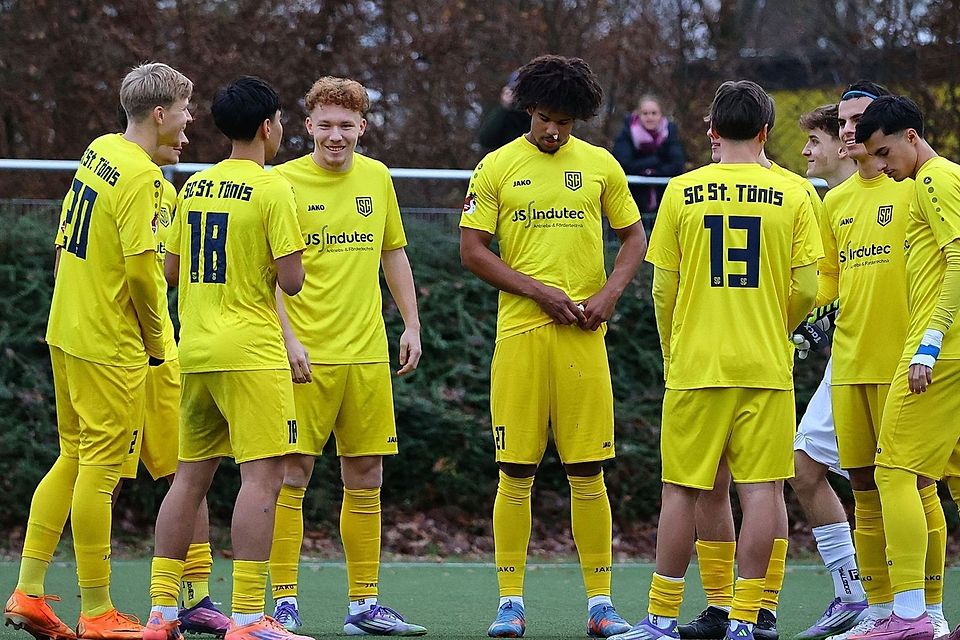 Die A-Jugend des SC St. Tönis will sich nicht noch einmal überraschen lassen.